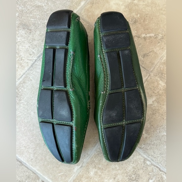 Green Prada Loafers 7 - Picture 5 of 7